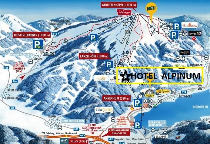 Hotel Alpinum Treffen Ngoại thất bức ảnh